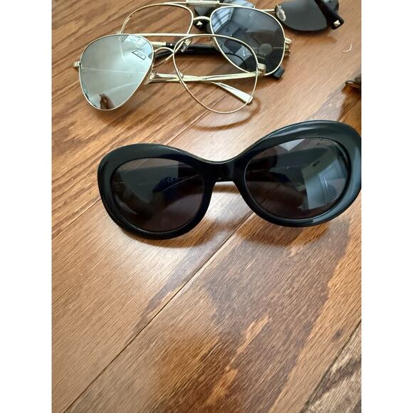 Lot 9 Designer Glasses Frames Parts Salvage Chanel Versace Tiffany Bottega main image 13